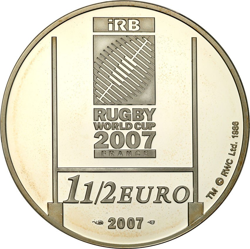 Francja. 1.5 Euro 2007 Rugby World Cup
